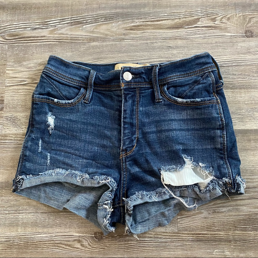 High Waisted Jean Shorts